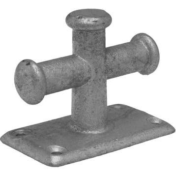 Kruisbolder Boot 140x80mm met Voetplaat Gegalvaniseerd, Watersport en Boten, Ophalen of Verzenden, Nieuw