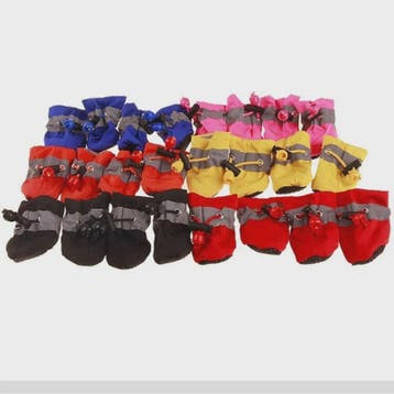 Waterdichte Hondenschoenen (4 stuks) - Anti-slip Schoenjes v, Dieren en Toebehoren, Verzenden, Nieuw