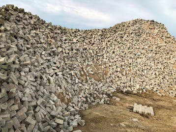 Volop goedkope betonklinkers, bkk, bss, bestrating 8cm dik, Gebruikt, Beton, 10 m² of meer, Klinkers