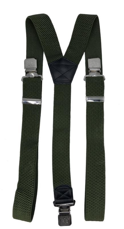 L-maat Heavy Duty Bretels Groen, Kleding | Heren, Riemen en Ceinturen, Nieuw, Verzenden