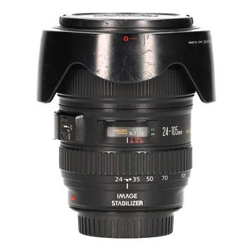 Canon EF 24-105mm f/4L IS USM met garantie, Ophalen of Verzenden, Gebruikt
