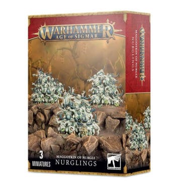 Maggotkin of Nurgle Nurglings (Warhammer nieuw), Hobby en Vrije tijd, Wargaming, Ophalen of Verzenden, Nieuw