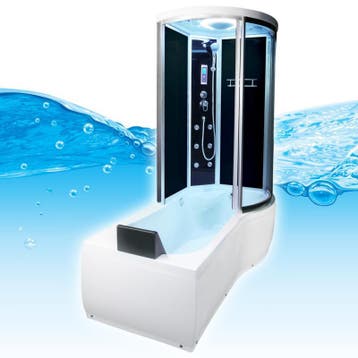 Douche- Bad Combinatie Pollino 170X98X220 (Badkamer), Ophalen of Verzenden, Nieuw