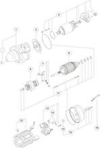 Starter Deutz 3.2 kw, Zakelijke goederen, Agrarisch | Onderdelen | Banden, Velgen en Assen, Verzenden