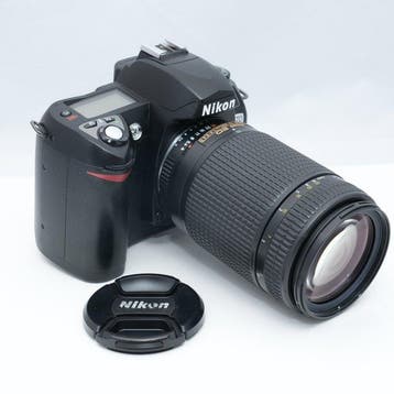 Nikon D70 with AF Nikkor 70-300mm f/4-5.6D ED lens Single, Nieuw