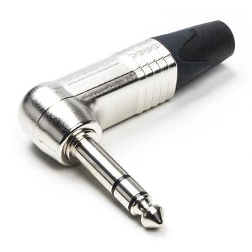 6.35 mm jack plug | M | Neutrik (Stereo, Metaal, Haaks), Verzenden, Nieuw