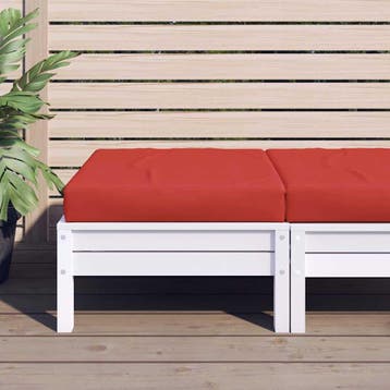 vidaXL Palletkussen pallet oxford stof rood, Verzenden, Nieuw, Rood