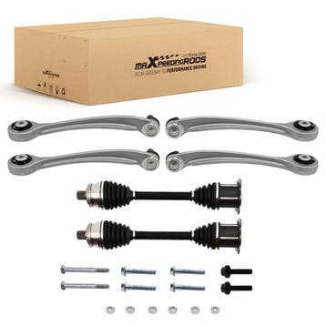 4x Bovenste boven Voor Suspension Draagarmen + 2x CV Join..., Verzenden, Nieuw, Audi