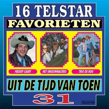 16 Telstar Favorieten Uit De Tijd Van Toen - 31 - CD, Ophalen of Verzenden, Nieuw in verpakking