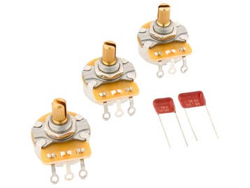 Fender Stratocaster split shaft potmeter and capacitor kit, Verzenden, Nieuw