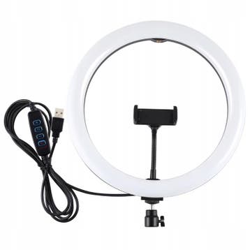 LED selfie ringlamp - Met telefoonhouder en controller, Ophalen of Verzenden, Nieuw