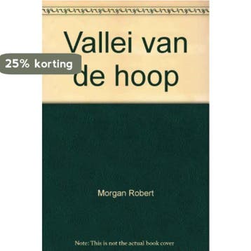 Vallei van de hoop - R. Morgan 9789051084832, Verzenden, Gelezen, R. Morgan