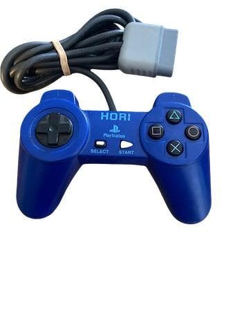 PS1 Mad Shark Controller Blauw (PS1 Accessoires), Spelcomputers en Games, Spelcomputers | Sony PlayStation 1, Zo goed als nieuw
