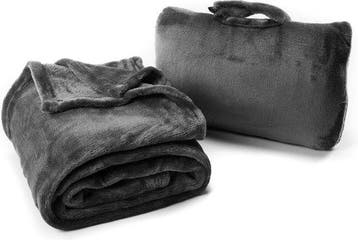 Cabeau Opvouwbare reisdeken Fold´n Go Blanket Grijs -, Verzenden, Nieuw