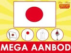 Japanse vlaggen - vlaggen Japan binnen 24 uur geleverd, Ophalen of Verzenden, Nieuw