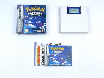 Pokemon Sapphire [Gameboy Advance], Spelcomputers en Games, Ophalen of Verzenden, Zo goed als nieuw