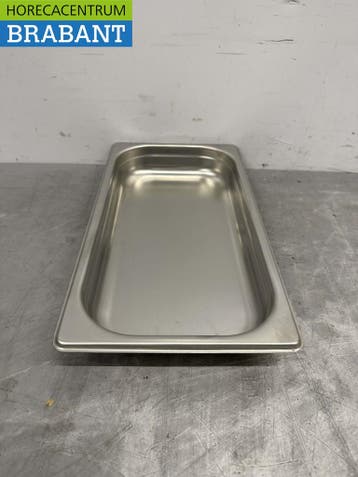 RVS Gastronorm bak GN bak 1/3 Diepte 40 mm Horeca, Ophalen of Verzenden, Nieuw zonder verpakking