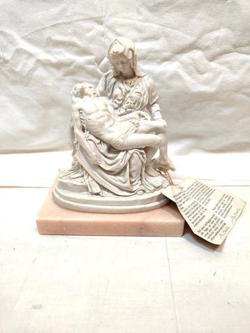 Santini - sculptuur, Sublime riproduzione Pietà di, Antiek en Kunst