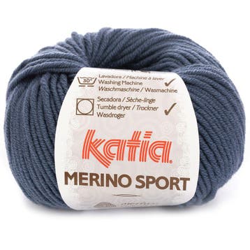 Katia Concept Merino Sport - 12 nachtblauw - Wol Garen, Ophalen of Verzenden, Nieuw