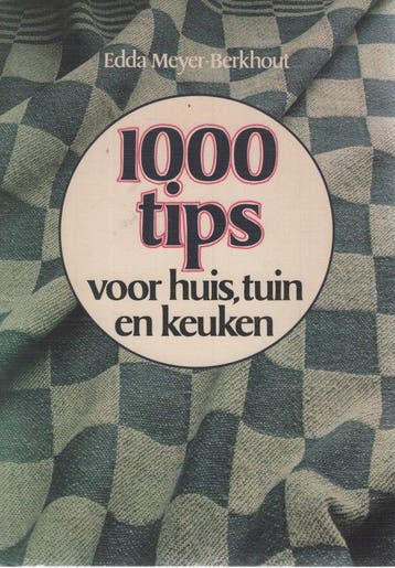 Duizend tips voor huis tuin enz - Berkhout, Boeken, Verzenden, Gelezen