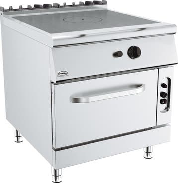 Combisteel Doorkookplaat + Oven | BASE 900 | Gas | 1 Brander, Ophalen of Verzenden, Nieuw in verpakking