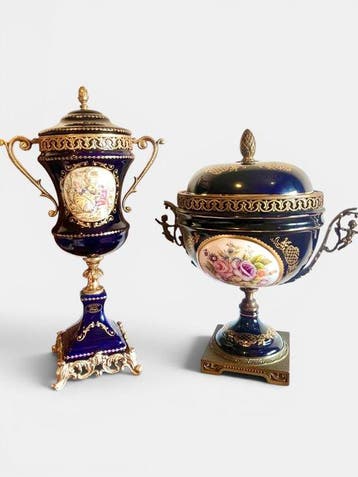 Limoges - Gemberpot - Porselein, Messing, Antiek en Kunst