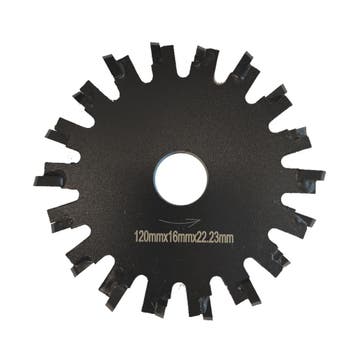 Mijbra Fermacell/Knauf Brio Vloerverwarmingsfrees 120×16mm |, Doe-het-zelf en Verbouw, Verzenden, Nieuw