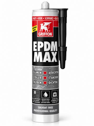 Griffon epdm max 1 stuk, 465 gr, zwart, Verzenden, Nieuw