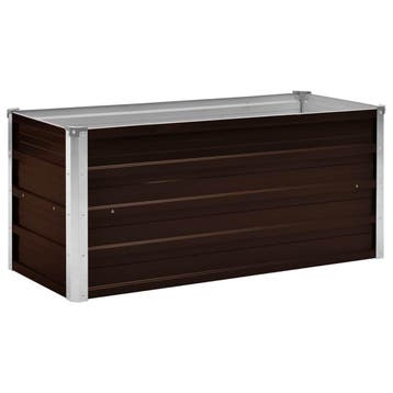 Verhoogde moestuinbak 100x40cm - Retourdeal, 100 cm of meer, Nieuw, Ophalen of Verzenden, Metaal