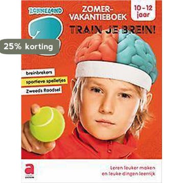 Zonneland - Zomervakantieboek: Train je brein! 9782808115070, Verzenden, Zo goed als nieuw