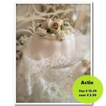 Mini Foam Roos Creme Bruin 2 cm Doos, Ophalen of Verzenden, Nieuw