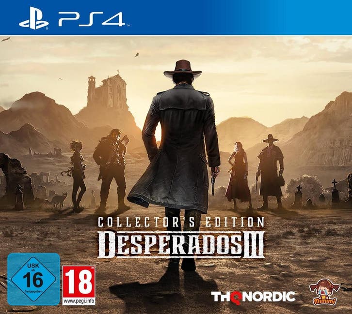 Desperados 3 - Collectors Edition - PS4, Spelcomputers en Games, Games | Sony PlayStation 4, Verzenden