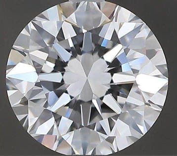 1 pcs Diamant (Natuurlijk) - 1.20 ct - Rond - D (kleurloos), Nieuw