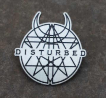 Buttons Patches en Pins - Metal Pins Disturbed - Metal Pi..., Verzenden, Zo goed als nieuw