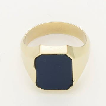 Ring - 8 karaat Geel goud - Lagensteen, Nieuw