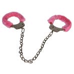 Voetboeien met roze pluche - Verkleedaccessoires over, Verzenden, Nieuw