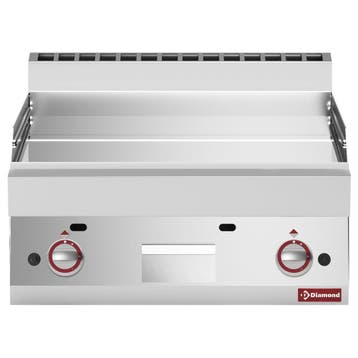Diamond Bakplaat | ALPHA 650 | Gas | Verchroomd Glad Oppervl, Ophalen of Verzenden, Nieuw in verpakking