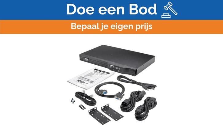 Bieden: Eaton Tripp Lite UPS SmartPro SMX500RT1U, Watersport en Boten, Bootonderdelen, Elektra en Verlichting, Nieuw, Zeilboot of Motorboot