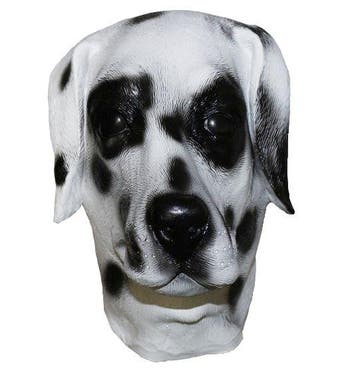 latex hondenmasker Dalmatiër, Verzenden, Nieuw