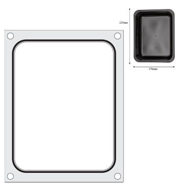 Traysealer Matrix, Hendi, Container 227x178 Mm, Ophalen of Verzenden, Nieuw in verpakking