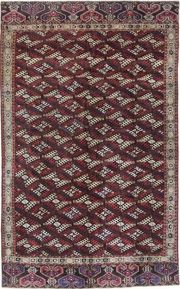 Yamut - Antik - Vloerkleed - 330 cm - 202 cm - Exclusieve, Nieuw