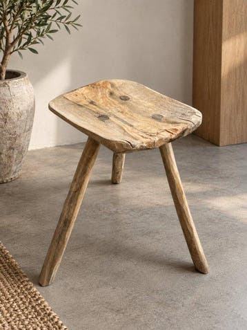 Kruk - Hout, Eik - Oude houten melkkruk