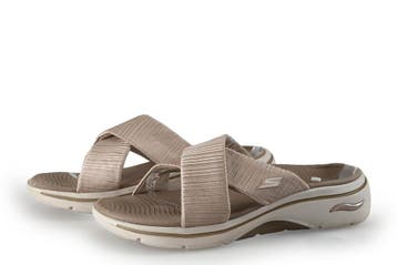 Skechers Slippers in maat 37 Beige, Slippers, Skechers, Verzenden, Beige