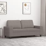 vidaXL Tweezitsbank 140 cm stof taupe, Verzenden, 150 tot 200 cm, Stof, Nieuw