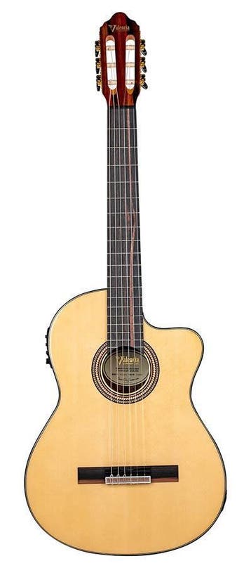 Valencia VC564CE Elektro/Akoestisch | Music Department, Muziek en Instrumenten, Ophalen of Verzenden, Nieuw, Klassieke of Spaanse gitaar