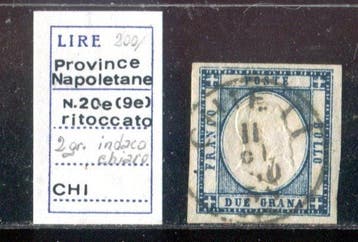 Italiaanse oude staten - Napels 1861 - Napolitaanse, Gestempeld