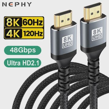 HDMI 2.1 Kabel 8K 60Hz 4K 120Hz Ultra High Speed HDR - Diver, Verzenden, Nieuw