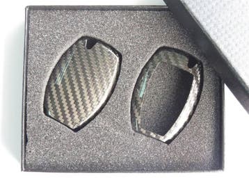 Carbon Mercedes sleutel case, Verzenden