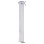 vidaXL Waterzuil vierkant 40 cm roestvrij staal, Verzenden, Nieuw