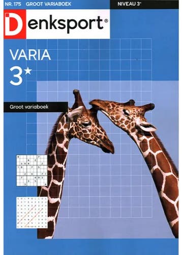Denksport Groot Variaboek - 175 2025, Verzenden, Nieuw, Sport en Vrije tijd